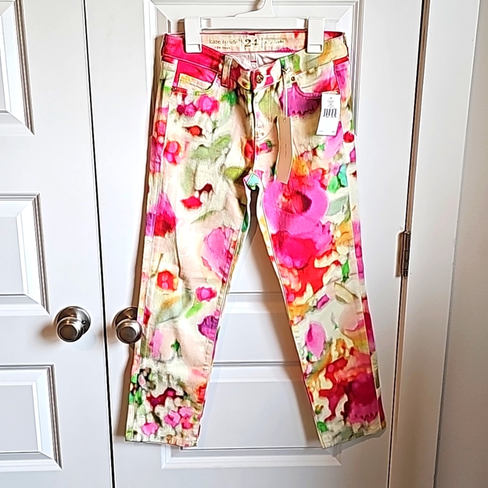 Kate Spade New York Perry Street Capri Pant in Women's Size 24 NWT